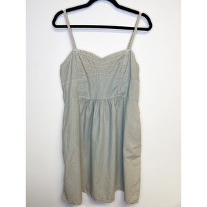 XL Mossimo Stonewashed Jean Dress w/ Pockets!